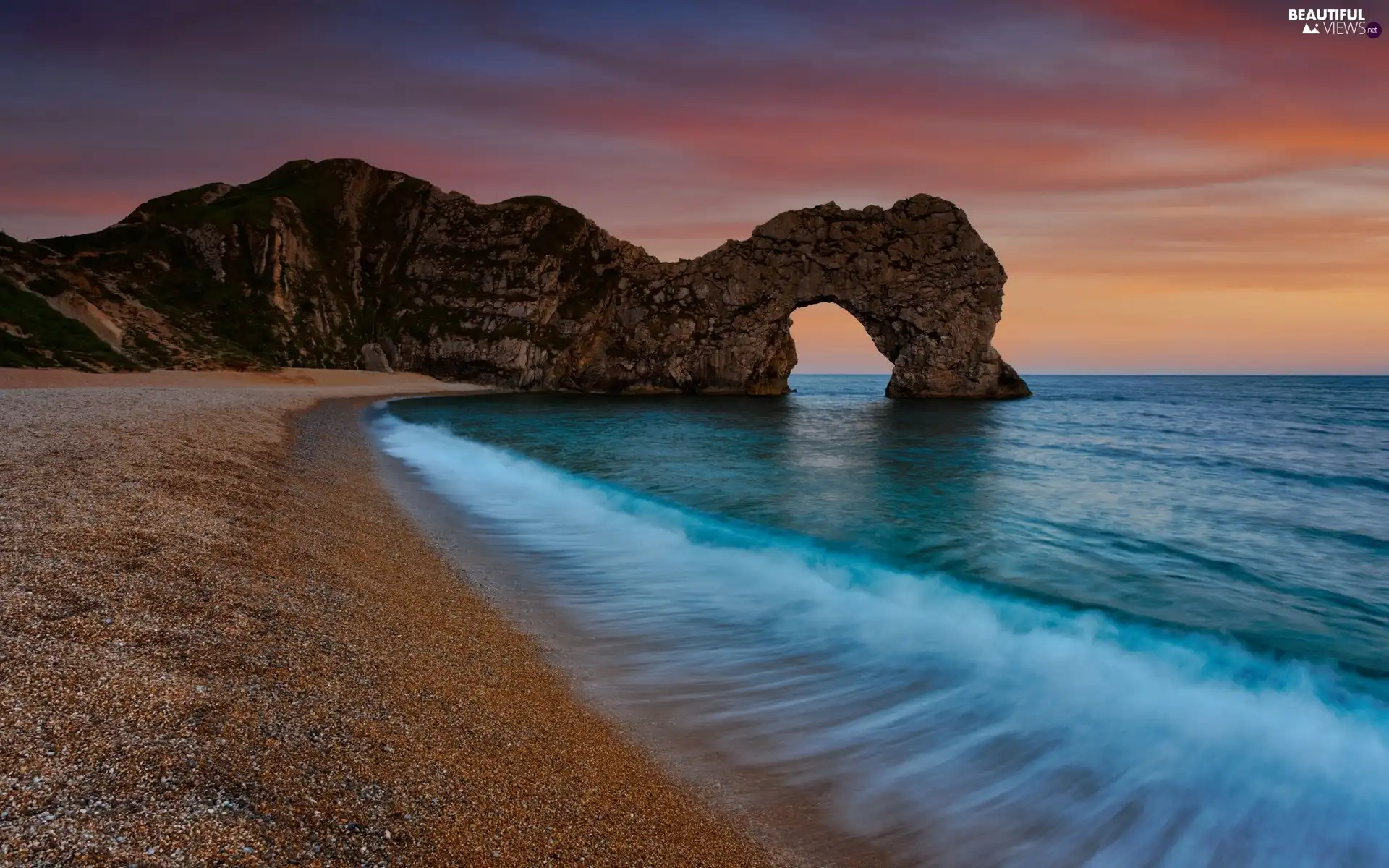 rocks, sea, coast