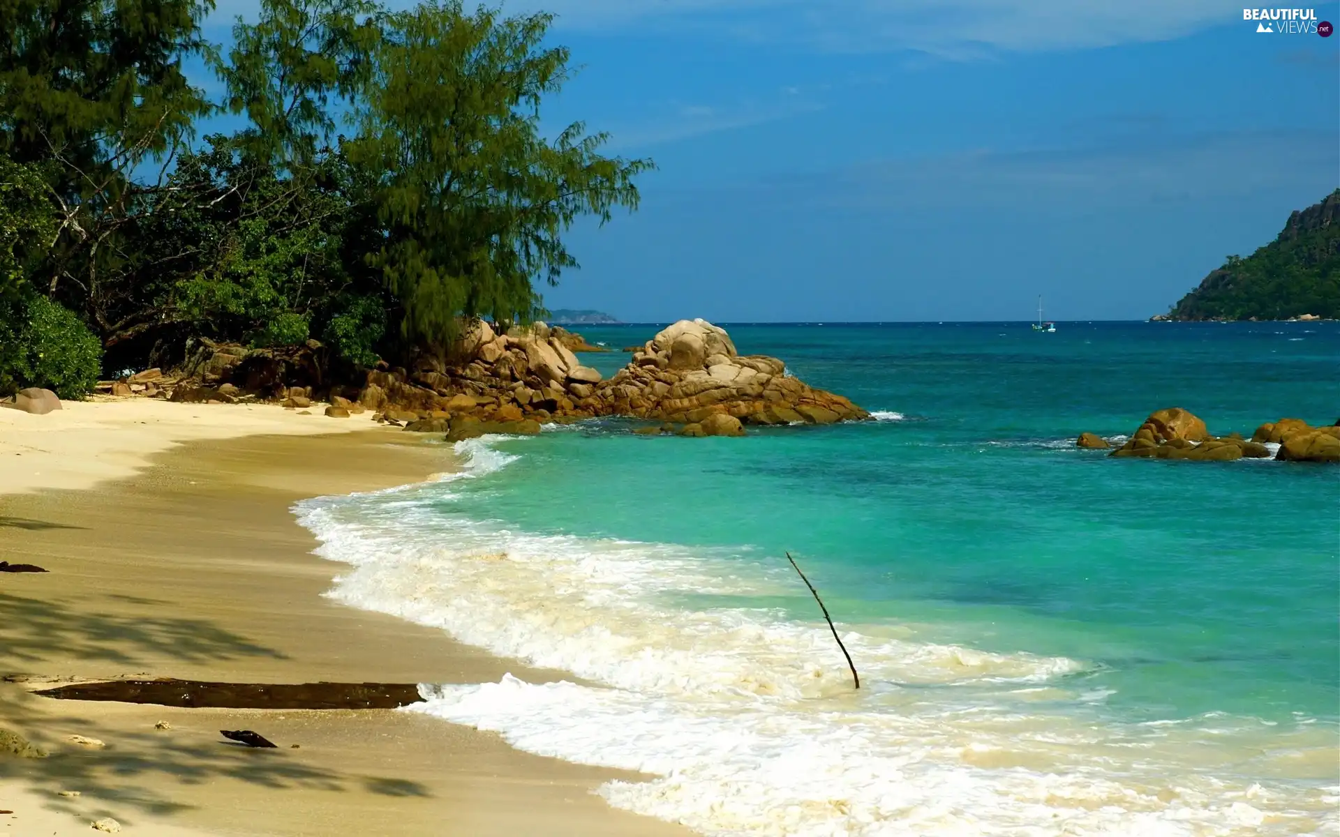 Sand, Beaches, sea