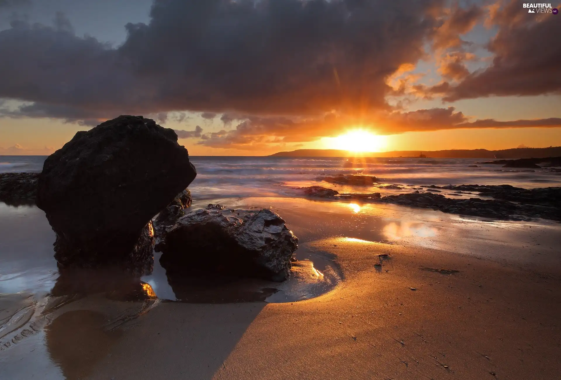 Sand, Sky, sun, sea, west