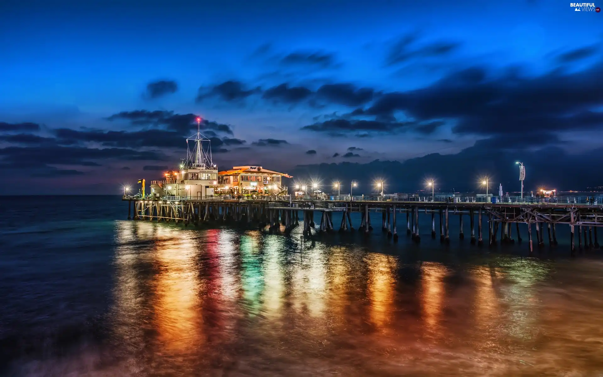 pier, sea