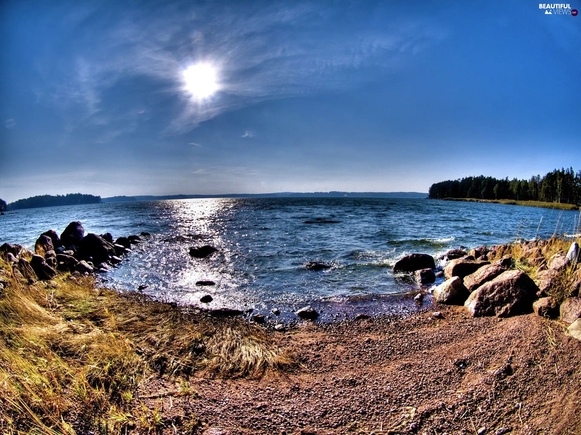 Stones, sea