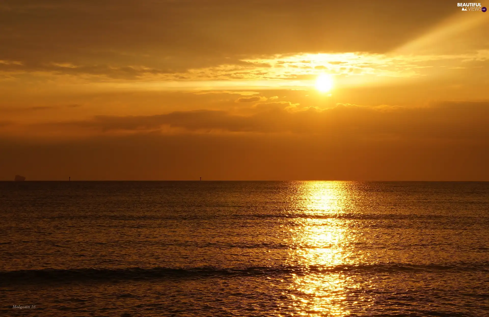 sea, east, sun