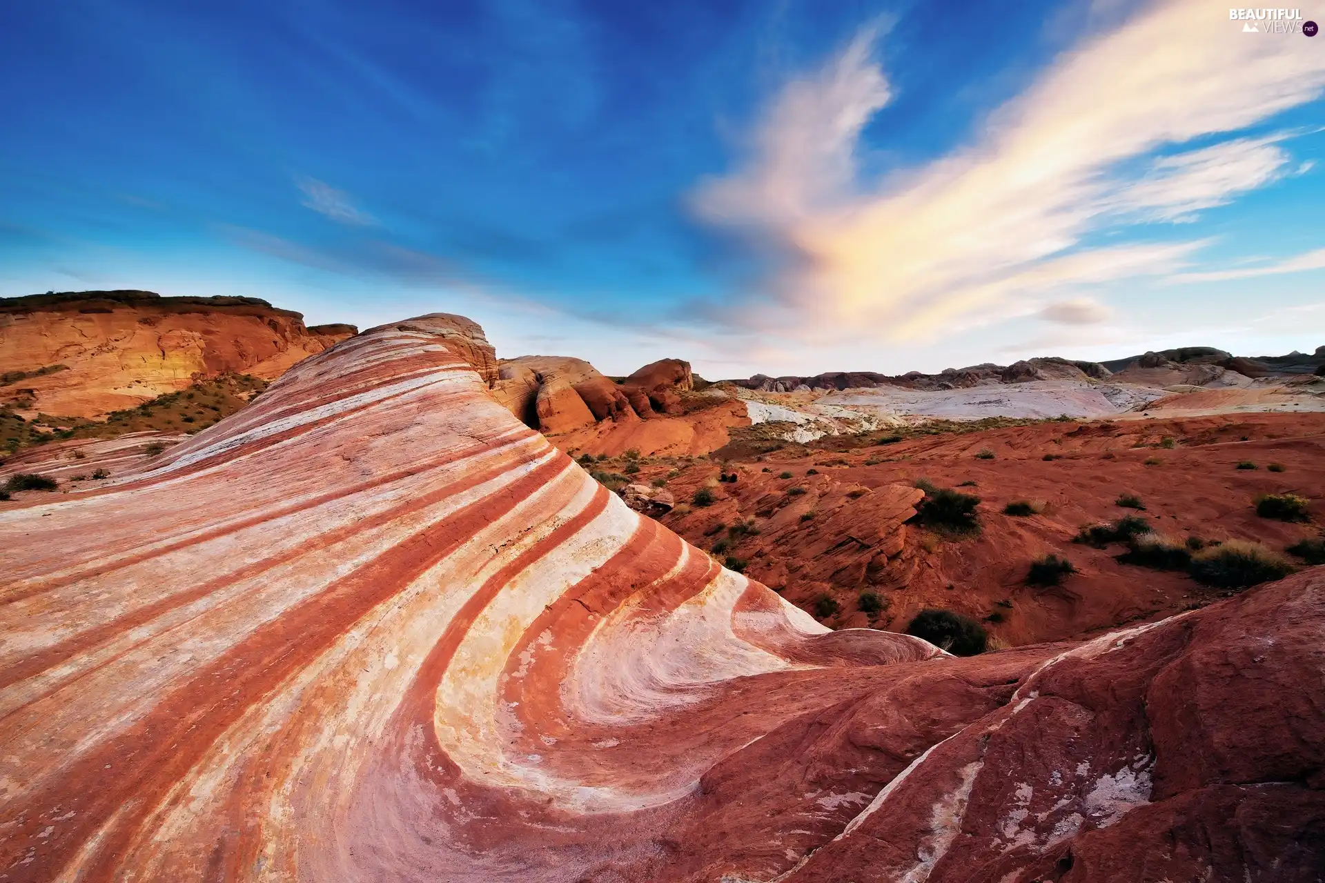 rocks, Sky