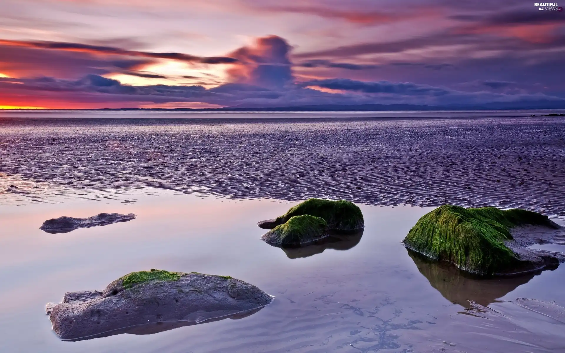 sea, Stones, Sky, Beaches