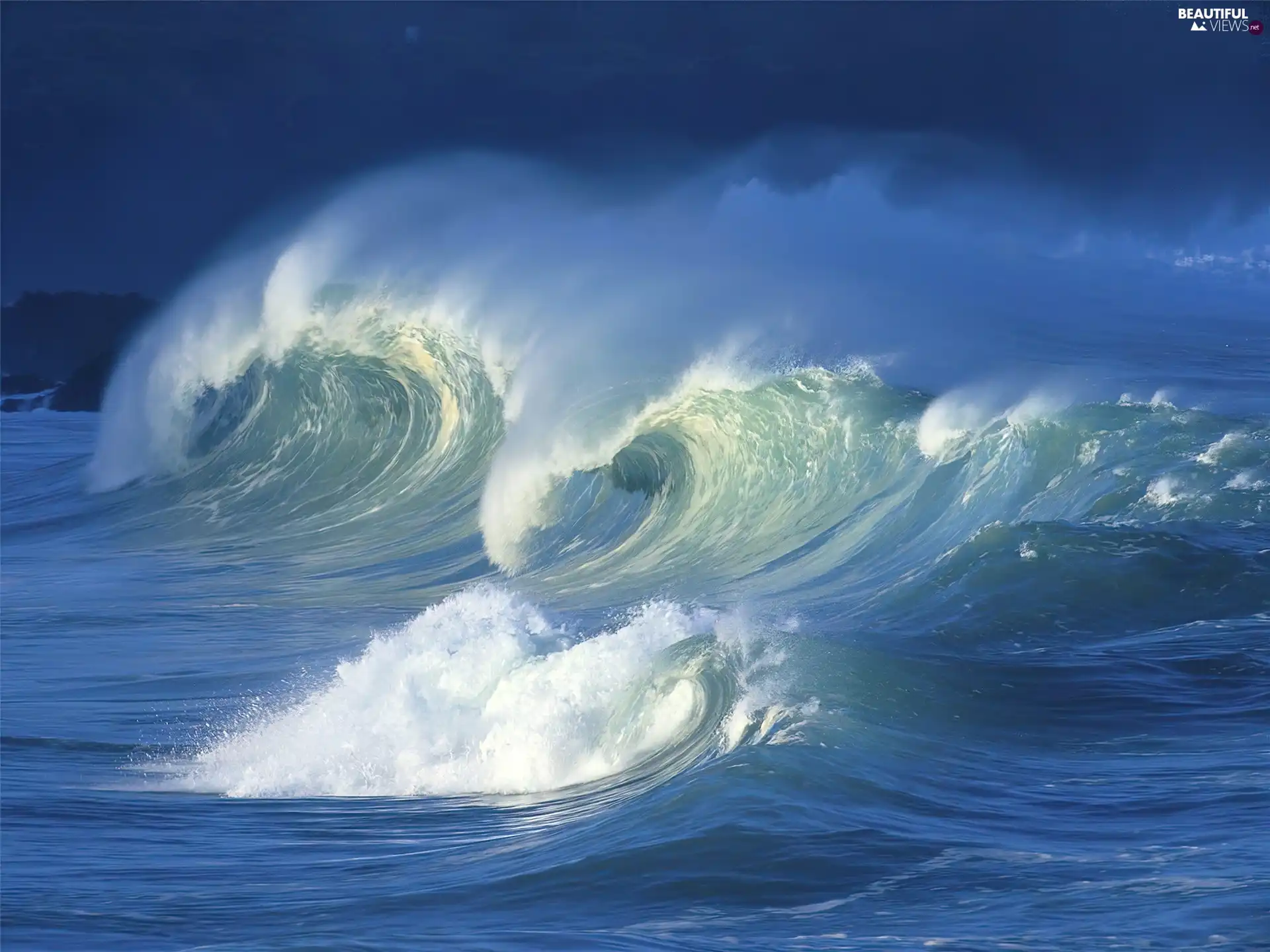 Storm, water, Tides