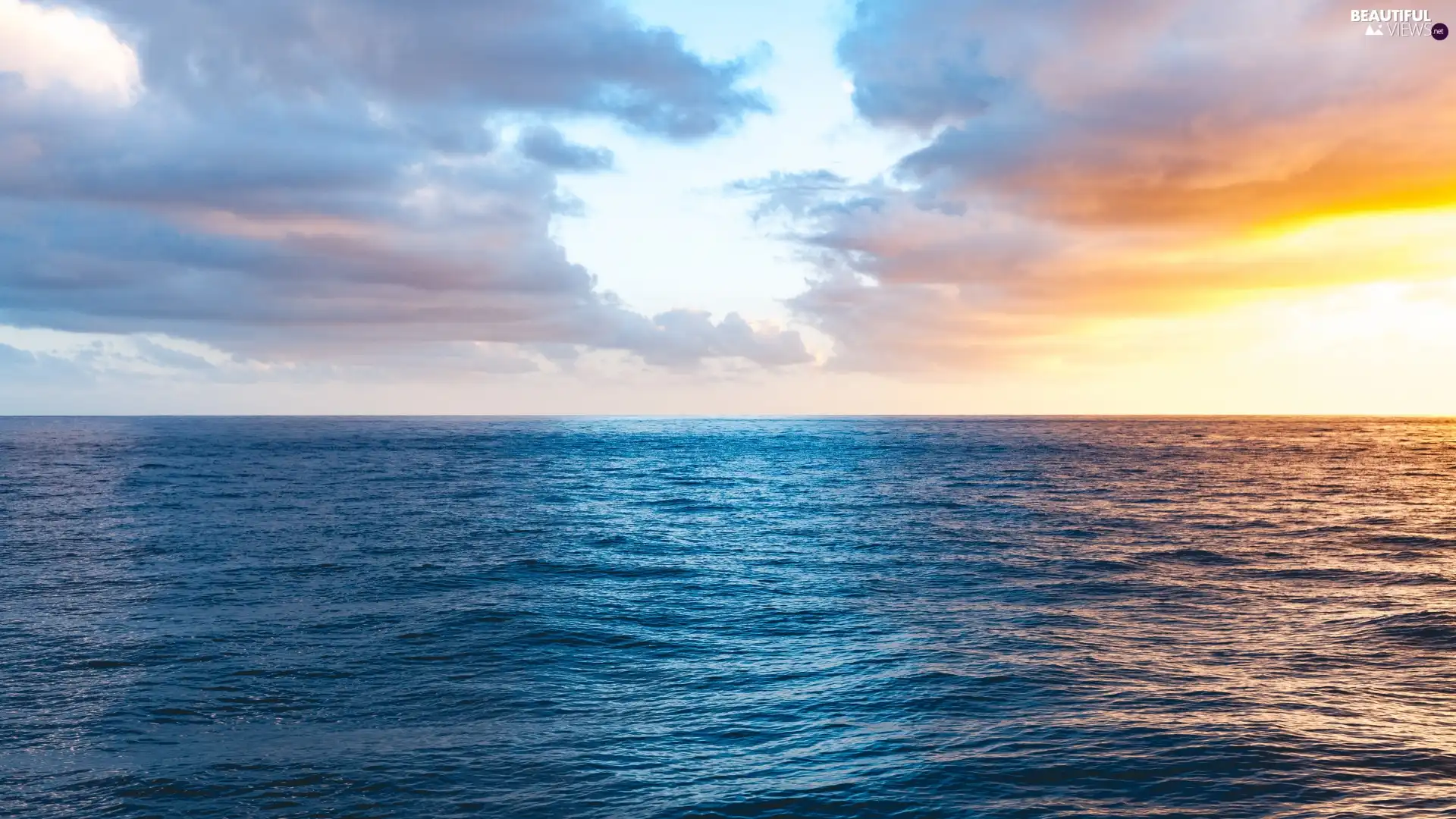 sea, Sunrise