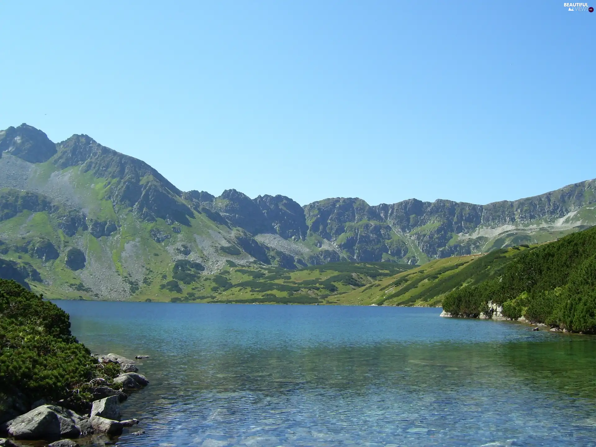 Valley, joints, Tatras, Five