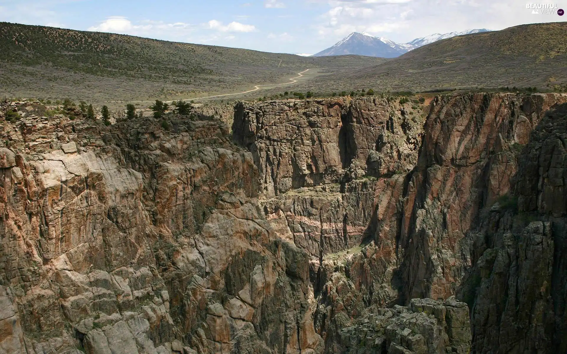 Way, rocks, The Hills