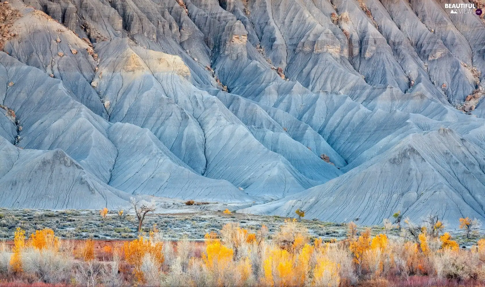 Utah, blue, cliff