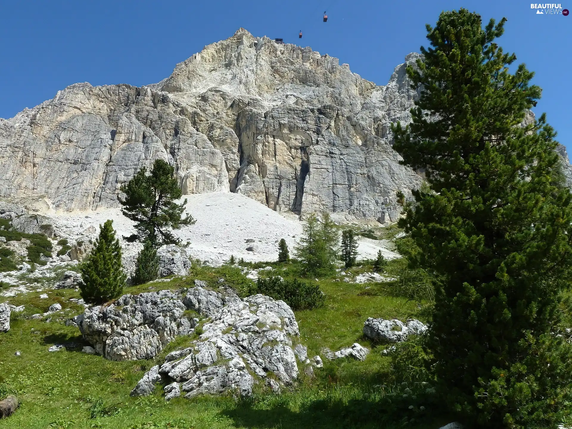 rocks, trees, viewes, dolomite