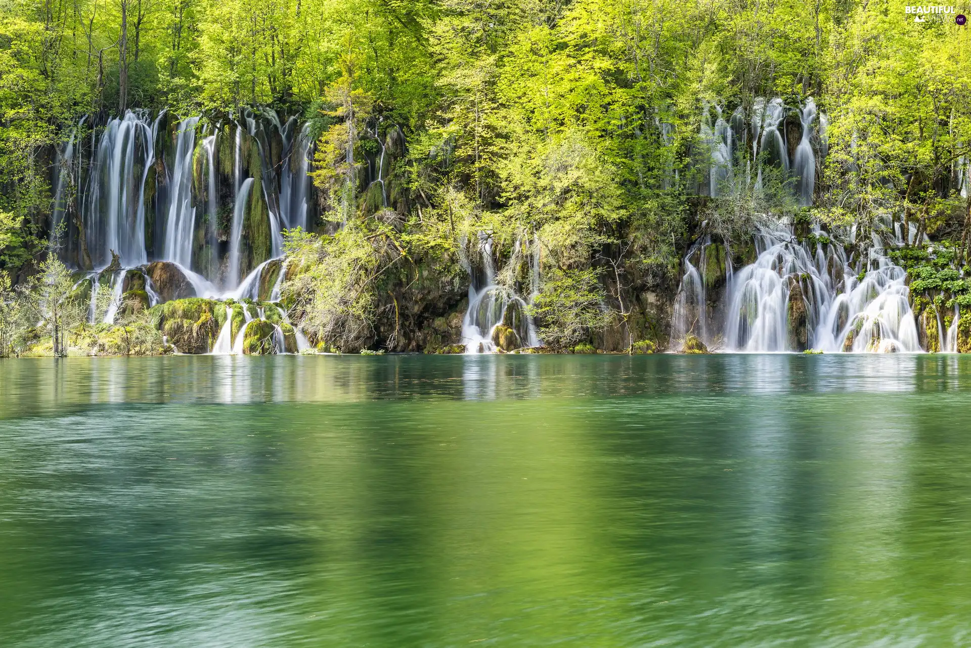 River, waterfall