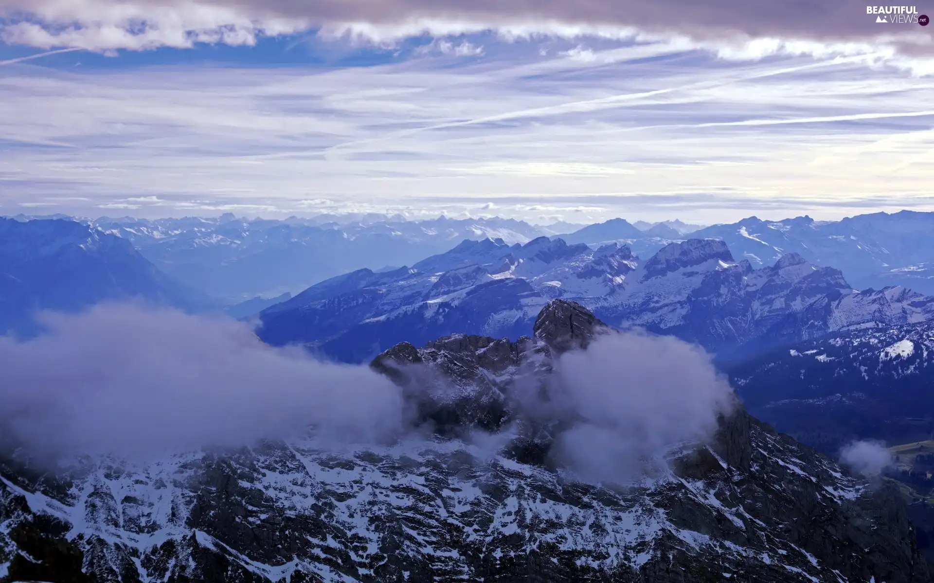 Mountains, winter